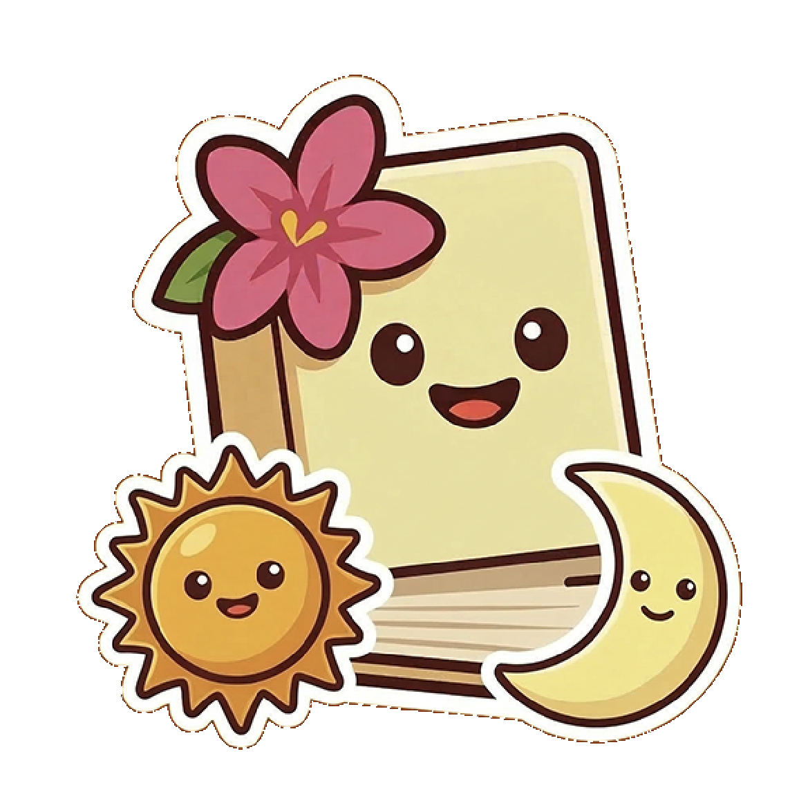 Penny mascot in dark and light theme